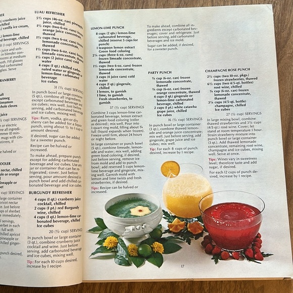 Vintage 1970 Pillsbury’s Entertainment Idea Handbook: Menus Recipes Party Ideas - Picture 7 of 12